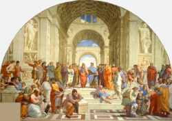 Pintura_Leonardo-La_scuola_di_Atene