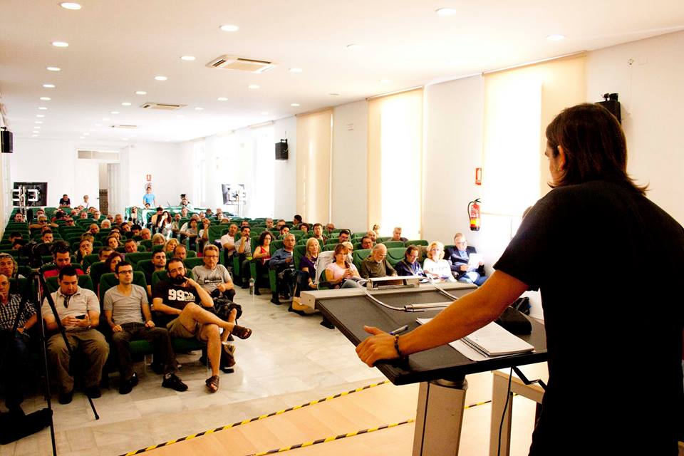 Podemos Málaga asamblea-Oct