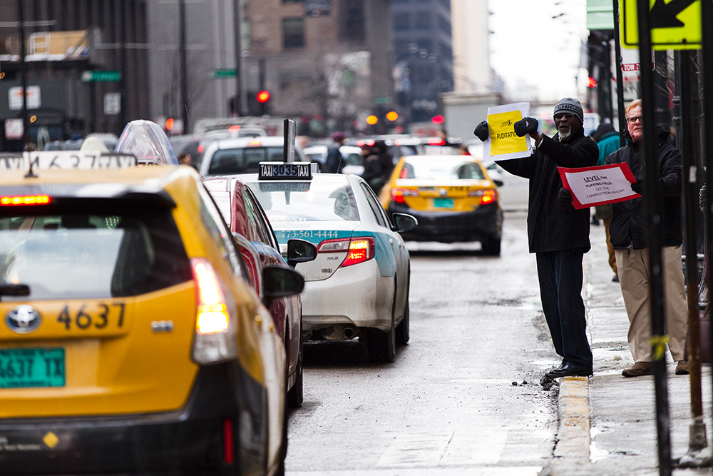 protesta uber