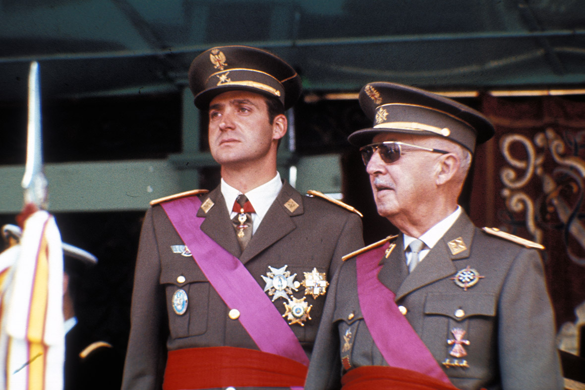 king juan carlos i spain franco