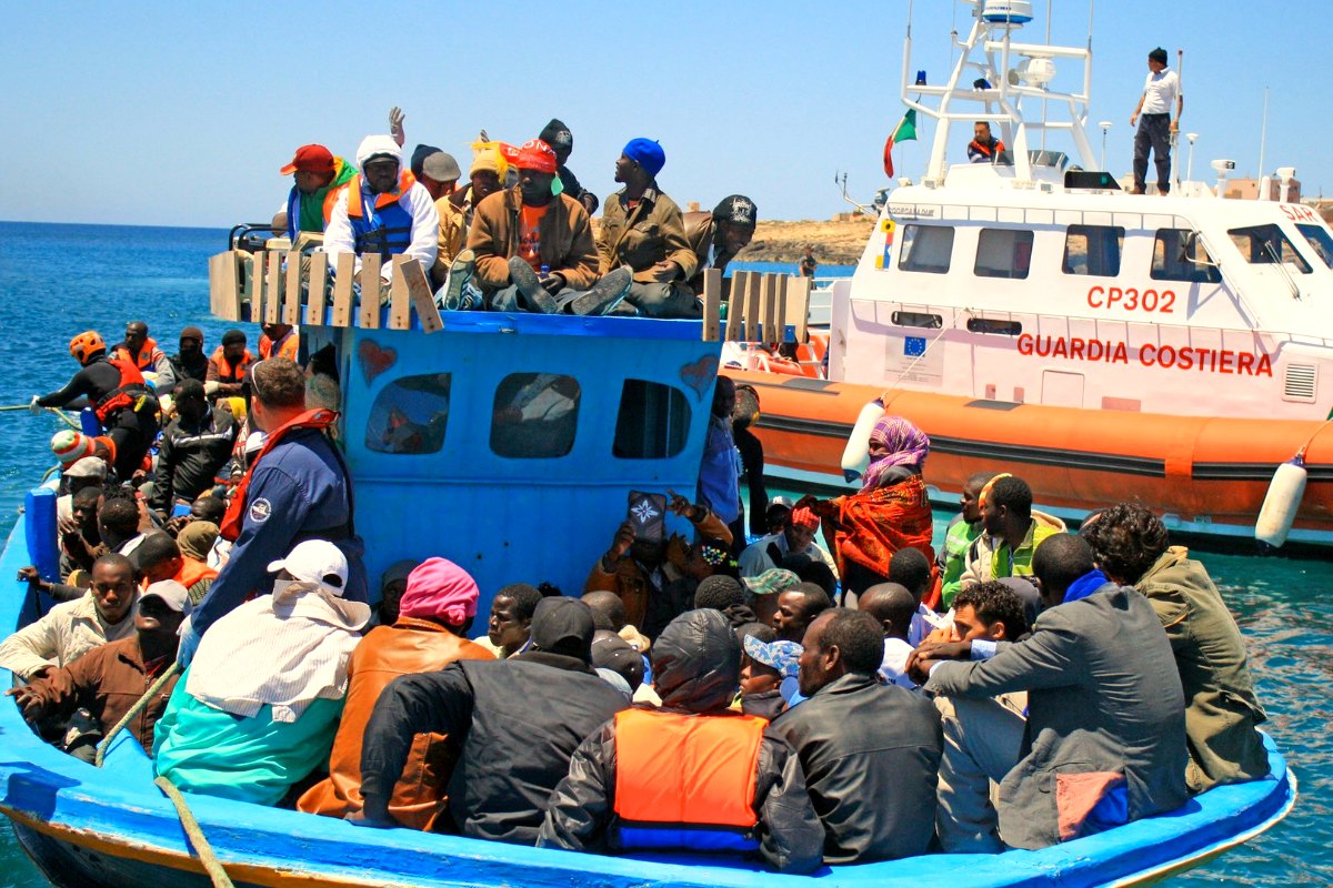 LibyaMigrantBoat