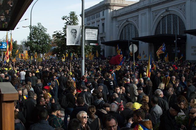 Concentració Estació de França