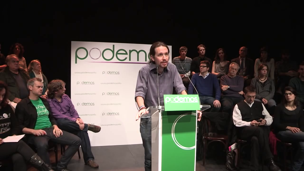 Presentación de PODEMOS 16 01 2014 Madrid 09