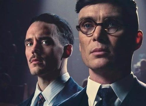 Oswald Mosley y Thomas Shelby