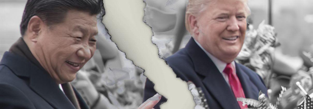 Trump y Xi Jinping / Elaboración propia